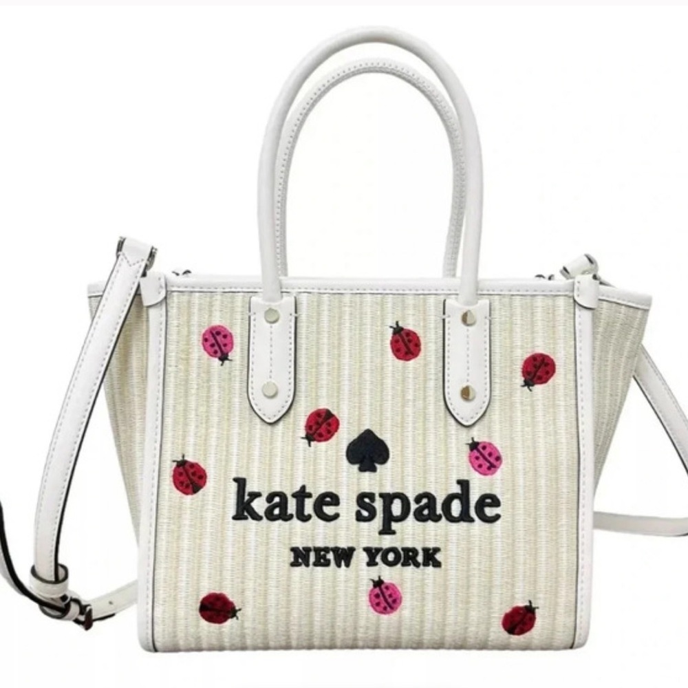 BNWOT Kate Spade Cream Ladybug Crossbody Bag